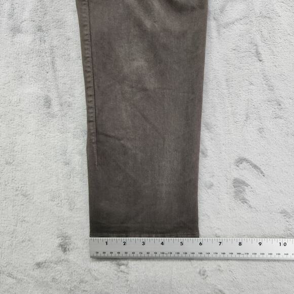 Jarbo Pant Womens Size 34 US 4 Gray Brown Pull On Skinny Ankle Back Seam Stretch - Picture 8 of 9
